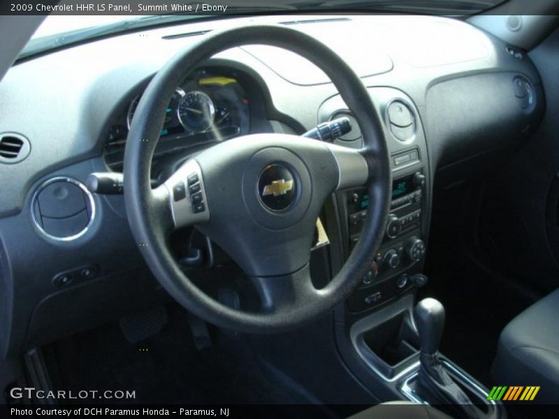 Dashboard of 2009 HHR LS Panel