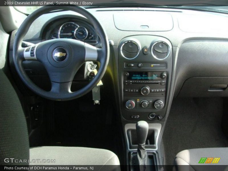 Summit White / Ebony 2009 Chevrolet HHR LS Panel