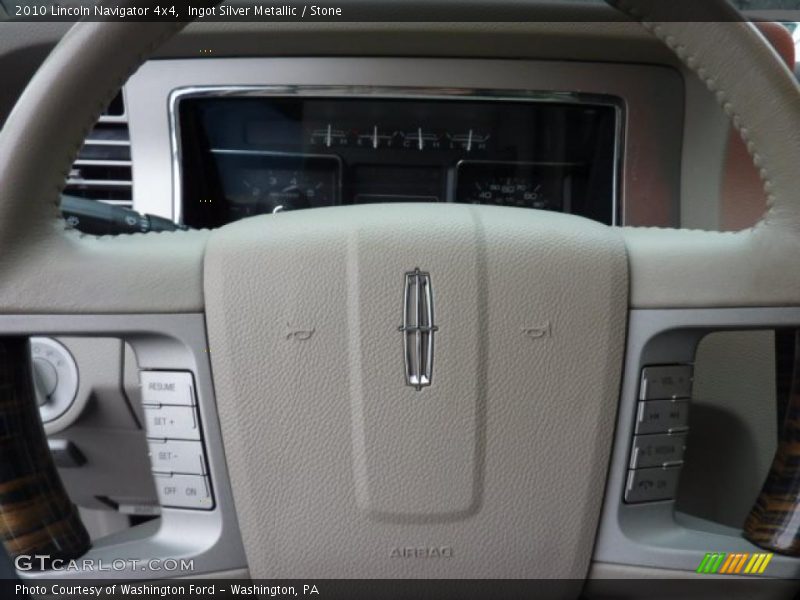 Ingot Silver Metallic / Stone 2010 Lincoln Navigator 4x4