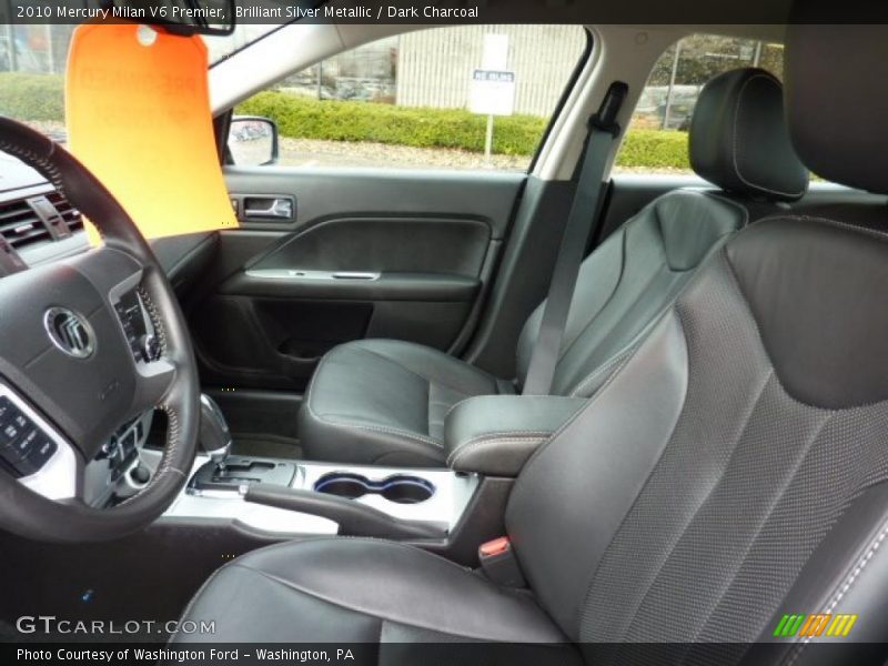 Brilliant Silver Metallic / Dark Charcoal 2010 Mercury Milan V6 Premier