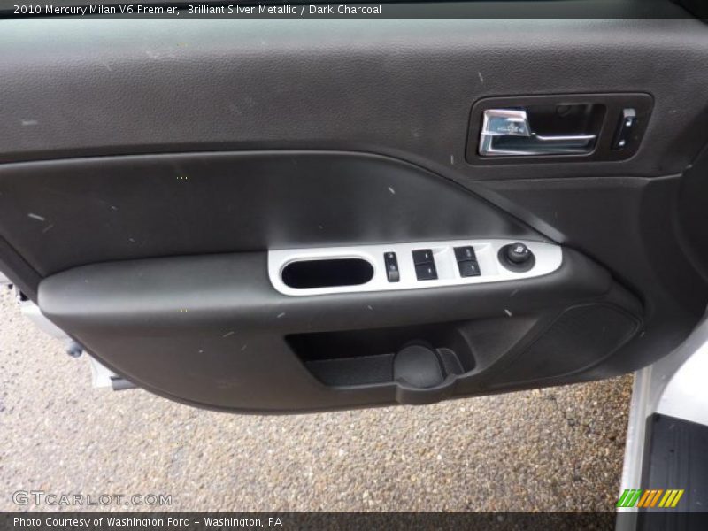 Brilliant Silver Metallic / Dark Charcoal 2010 Mercury Milan V6 Premier