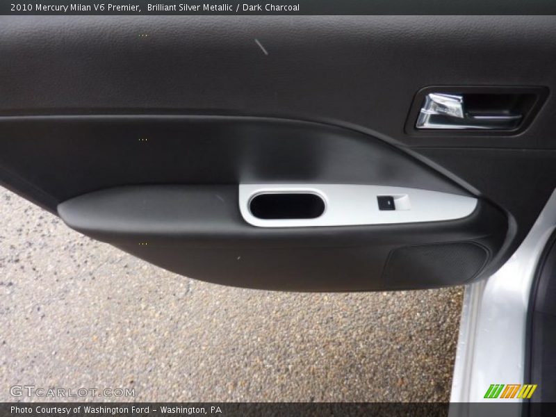 Brilliant Silver Metallic / Dark Charcoal 2010 Mercury Milan V6 Premier