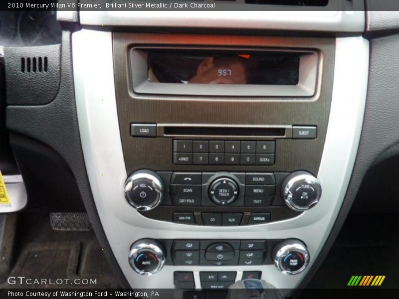 Brilliant Silver Metallic / Dark Charcoal 2010 Mercury Milan V6 Premier