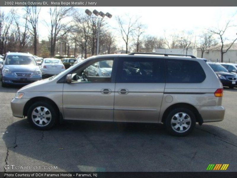 Mesa Beige Metallic / Ivory 2002 Honda Odyssey EX