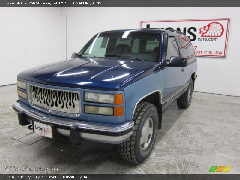 Atlantic Blue Metallic / Gray 1994 GMC Yukon SLE 4x4