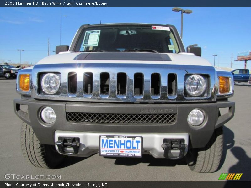 Birch White / Light Cashmere/Ebony 2008 Hummer H3