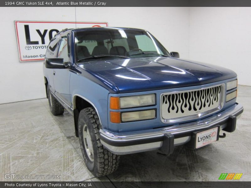 Atlantic Blue Metallic / Gray 1994 GMC Yukon SLE 4x4