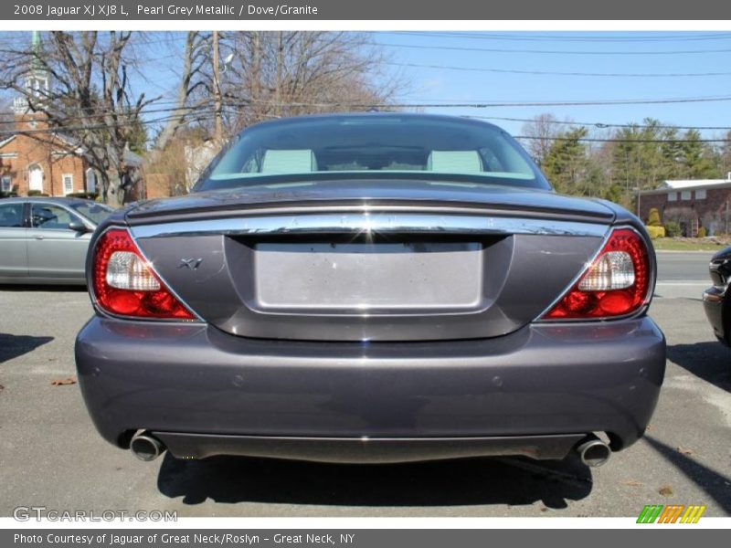 Pearl Grey Metallic / Dove/Granite 2008 Jaguar XJ XJ8 L