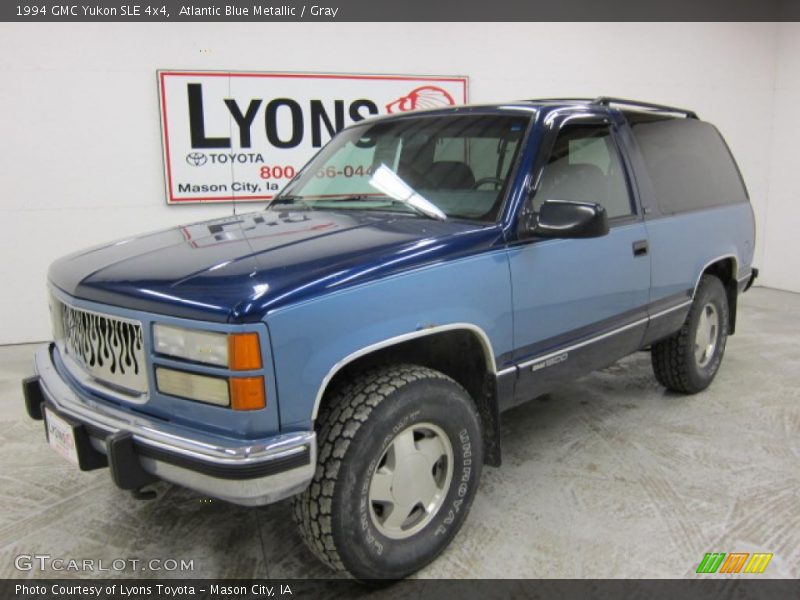 Atlantic Blue Metallic / Gray 1994 GMC Yukon SLE 4x4