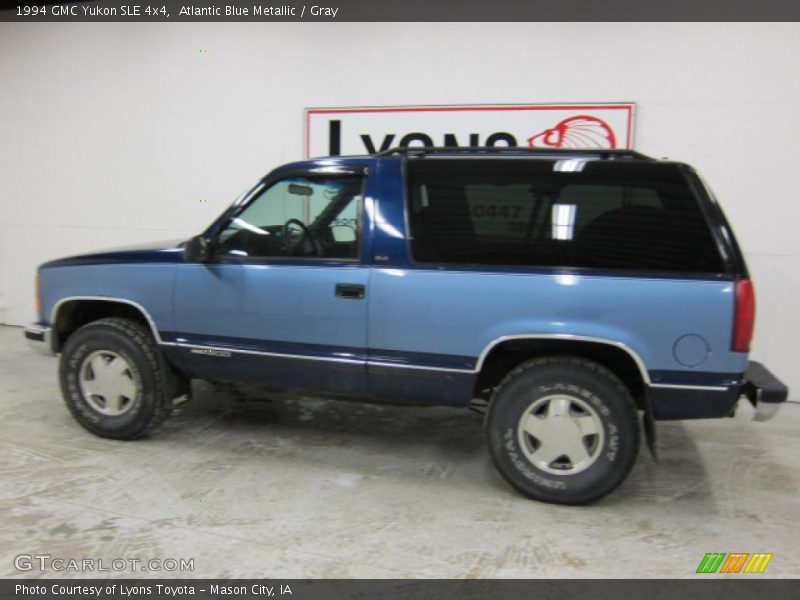 Atlantic Blue Metallic / Gray 1994 GMC Yukon SLE 4x4