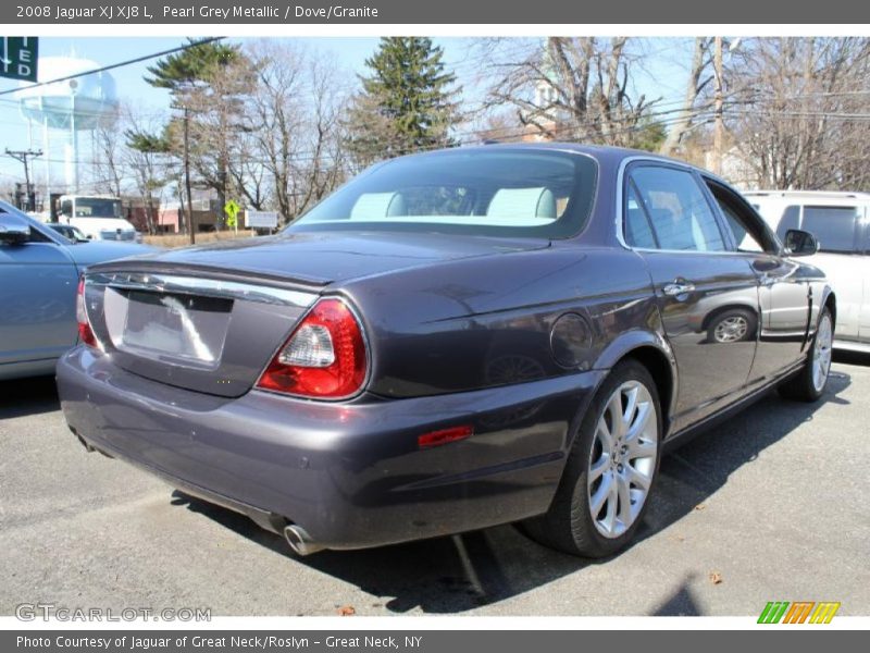 Pearl Grey Metallic / Dove/Granite 2008 Jaguar XJ XJ8 L
