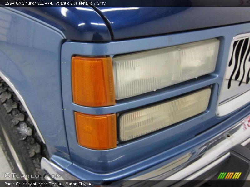 Atlantic Blue Metallic / Gray 1994 GMC Yukon SLE 4x4