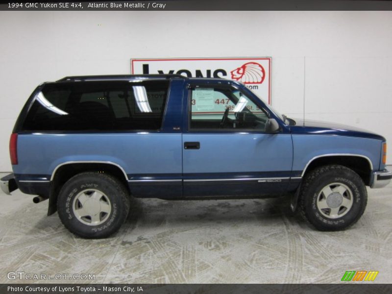 Atlantic Blue Metallic / Gray 1994 GMC Yukon SLE 4x4