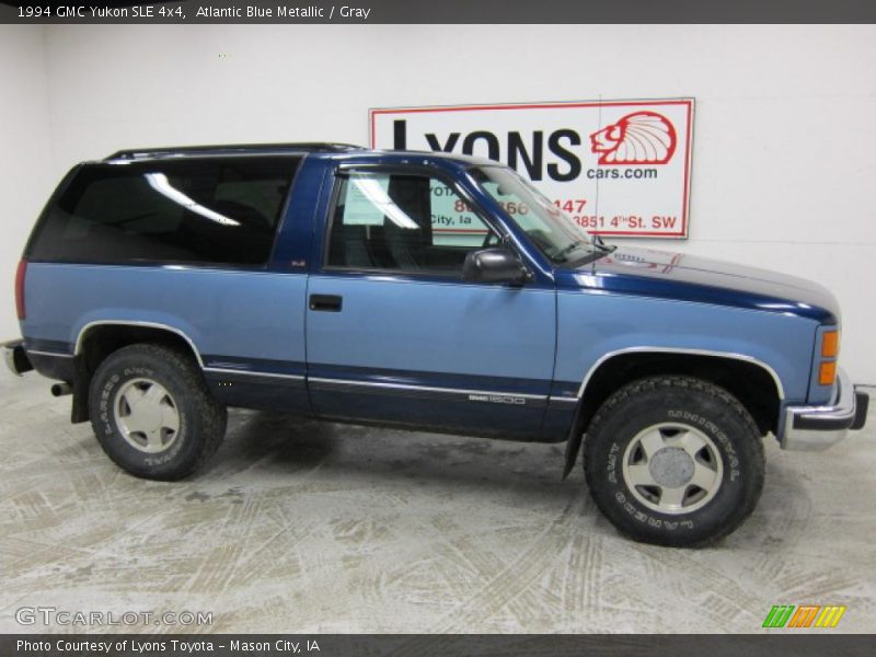 Atlantic Blue Metallic / Gray 1994 GMC Yukon SLE 4x4