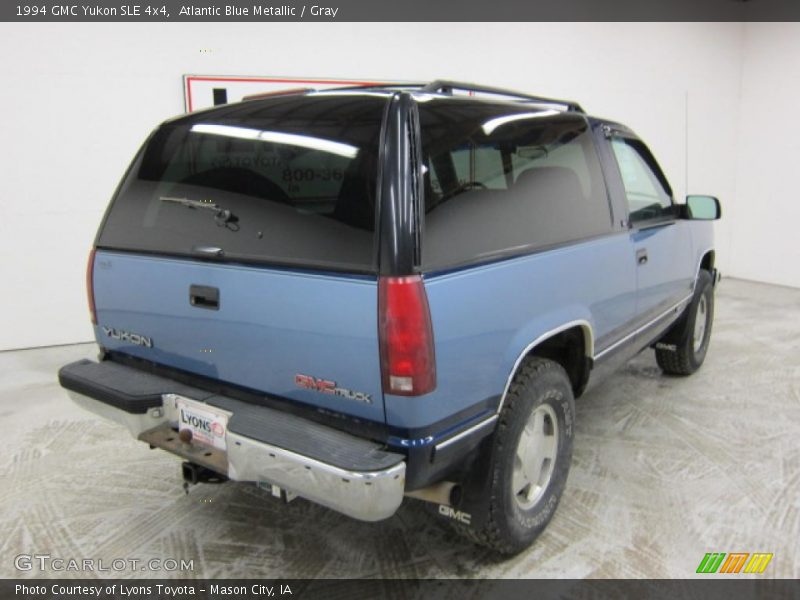 Atlantic Blue Metallic / Gray 1994 GMC Yukon SLE 4x4