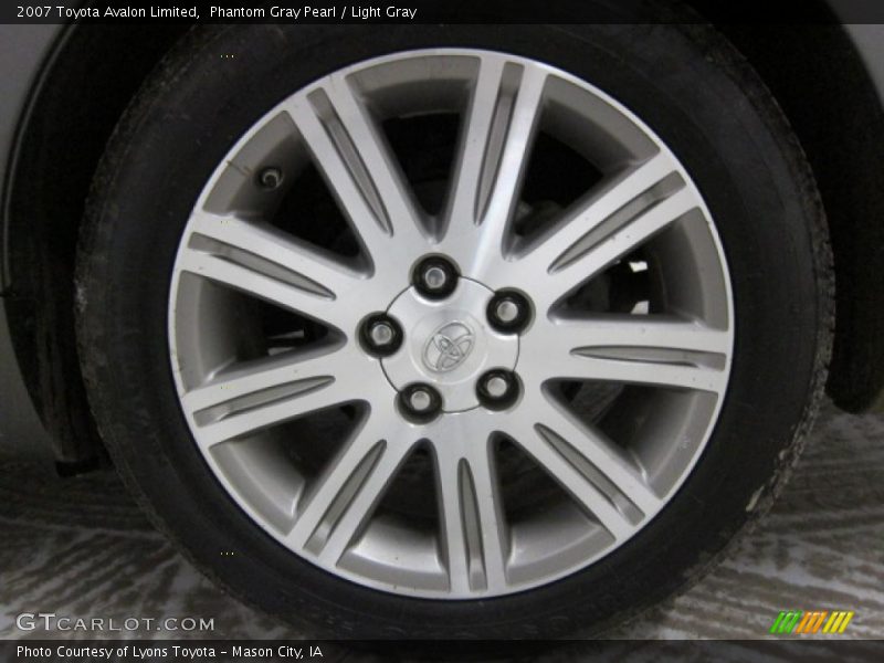 Phantom Gray Pearl / Light Gray 2007 Toyota Avalon Limited
