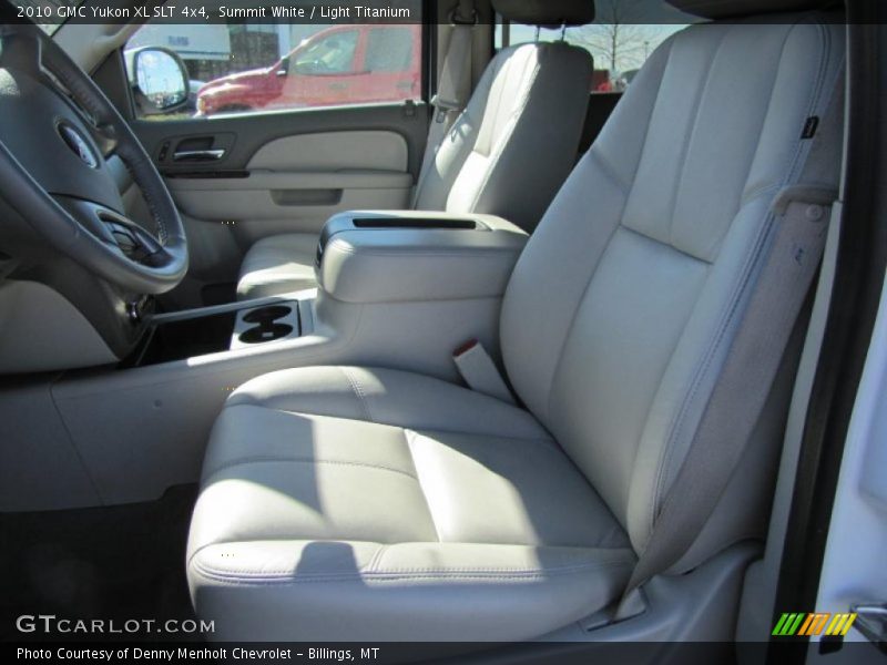 Summit White / Light Titanium 2010 GMC Yukon XL SLT 4x4
