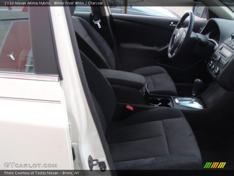 Winter Frost White / Charcoal 2010 Nissan Altima Hybrid