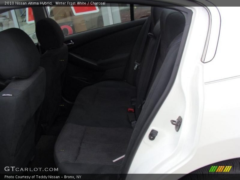 Winter Frost White / Charcoal 2010 Nissan Altima Hybrid