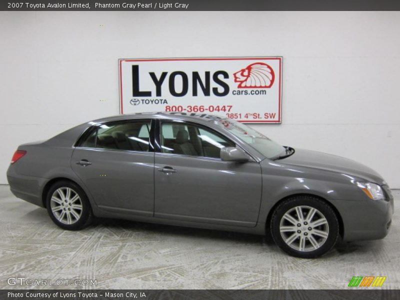 Phantom Gray Pearl / Light Gray 2007 Toyota Avalon Limited