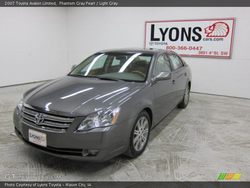 Phantom Gray Pearl / Light Gray 2007 Toyota Avalon Limited