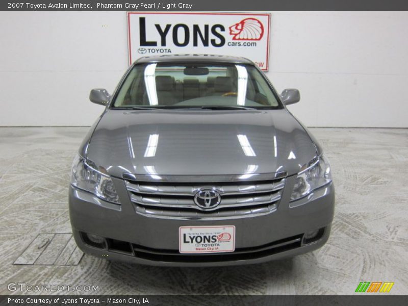 Phantom Gray Pearl / Light Gray 2007 Toyota Avalon Limited