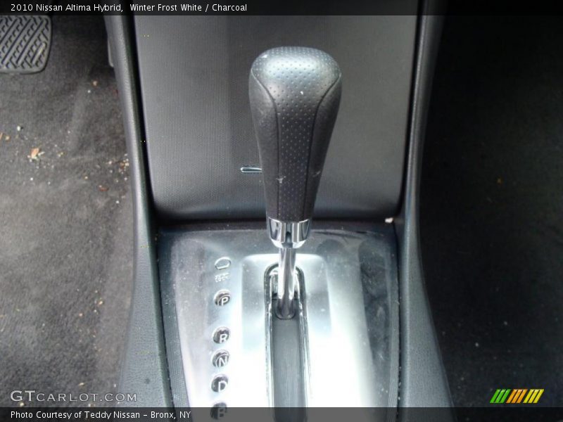 Winter Frost White / Charcoal 2010 Nissan Altima Hybrid