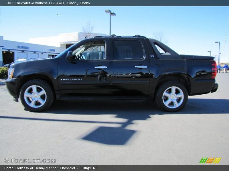 Black / Ebony 2007 Chevrolet Avalanche LTZ 4WD