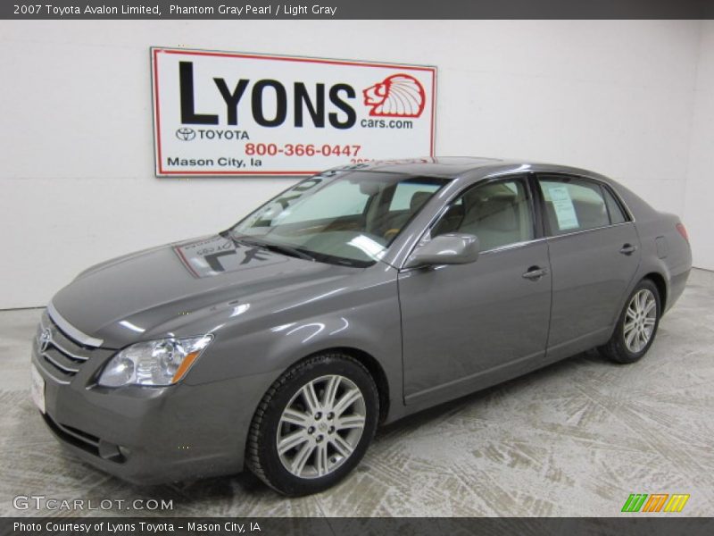 Phantom Gray Pearl / Light Gray 2007 Toyota Avalon Limited