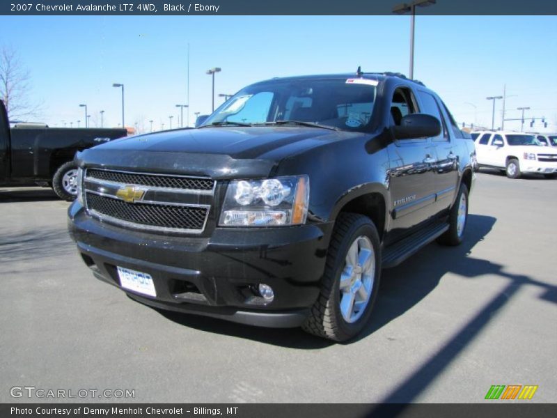 Black / Ebony 2007 Chevrolet Avalanche LTZ 4WD