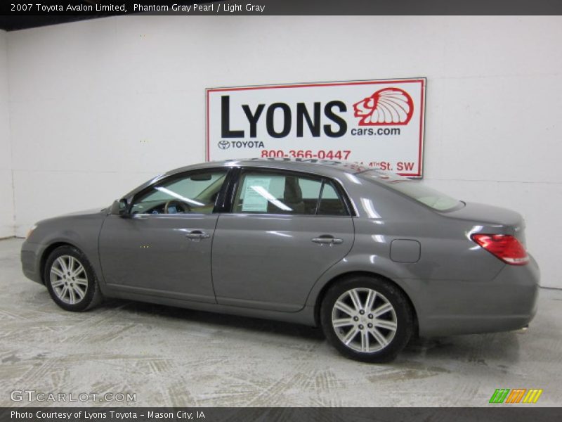 Phantom Gray Pearl / Light Gray 2007 Toyota Avalon Limited