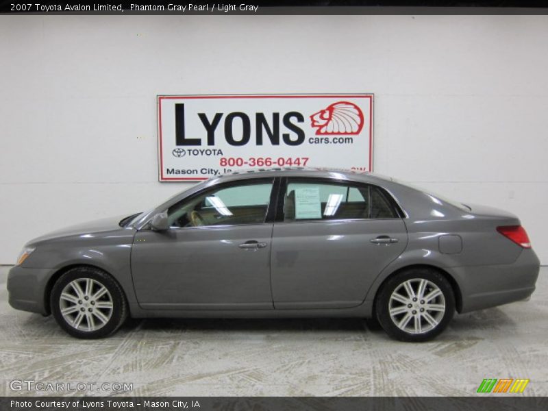 Phantom Gray Pearl / Light Gray 2007 Toyota Avalon Limited