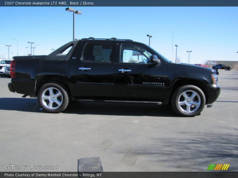 Black / Ebony 2007 Chevrolet Avalanche LTZ 4WD