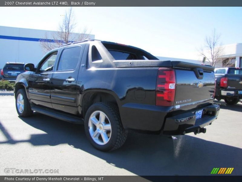 Black / Ebony 2007 Chevrolet Avalanche LTZ 4WD