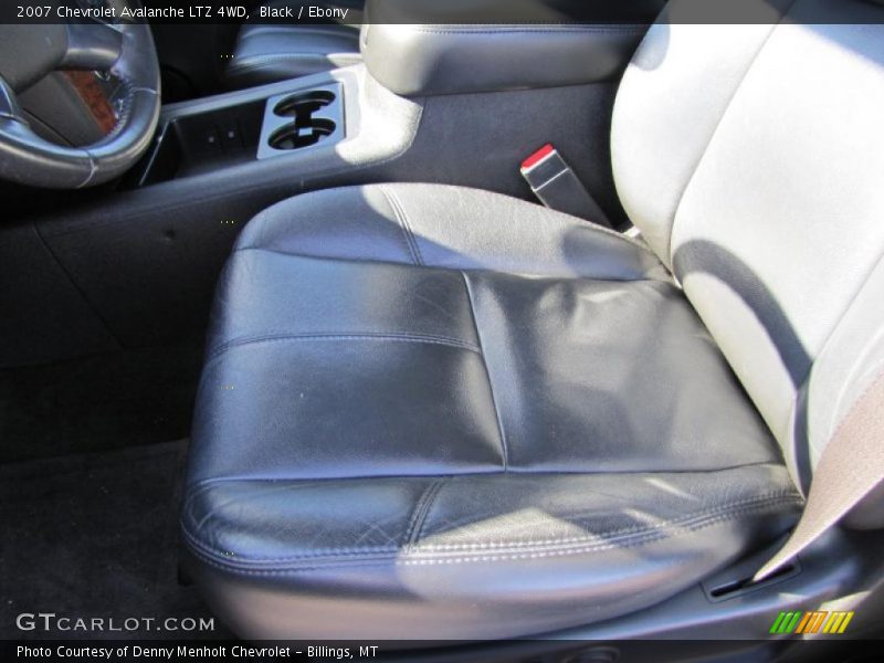 Black / Ebony 2007 Chevrolet Avalanche LTZ 4WD