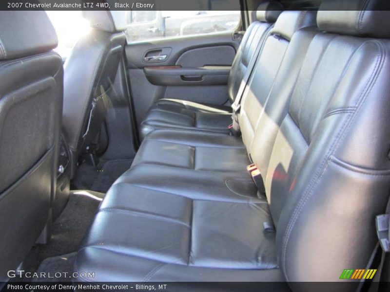 Black / Ebony 2007 Chevrolet Avalanche LTZ 4WD