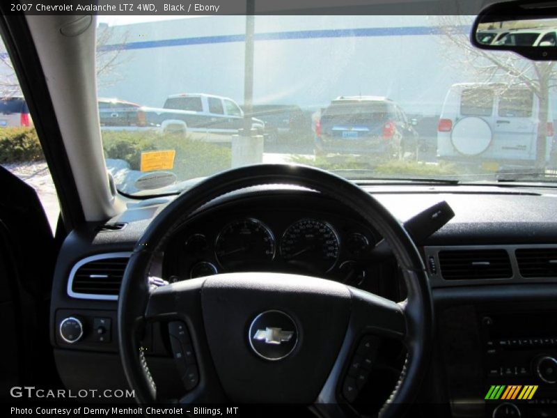 Black / Ebony 2007 Chevrolet Avalanche LTZ 4WD