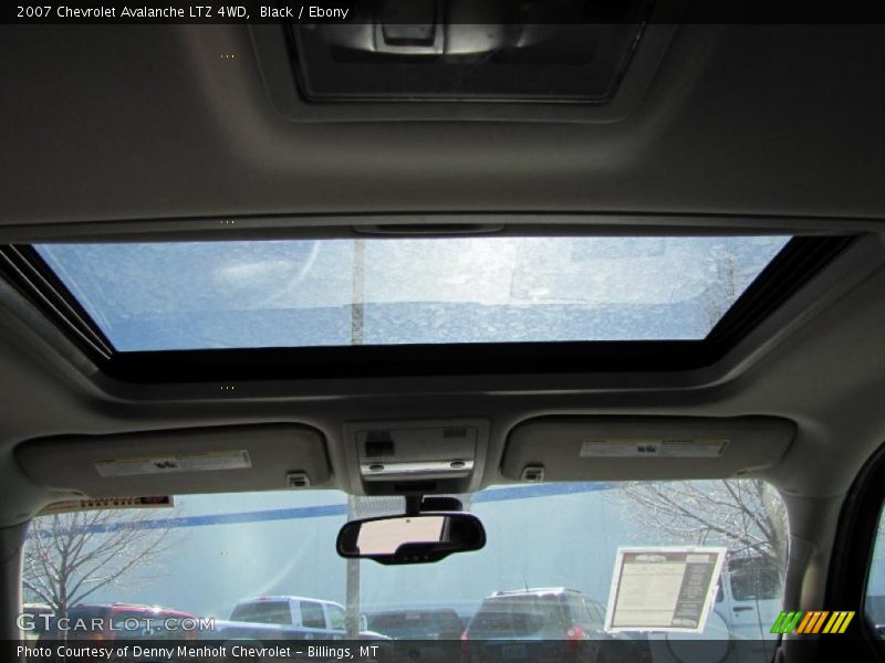 Black / Ebony 2007 Chevrolet Avalanche LTZ 4WD