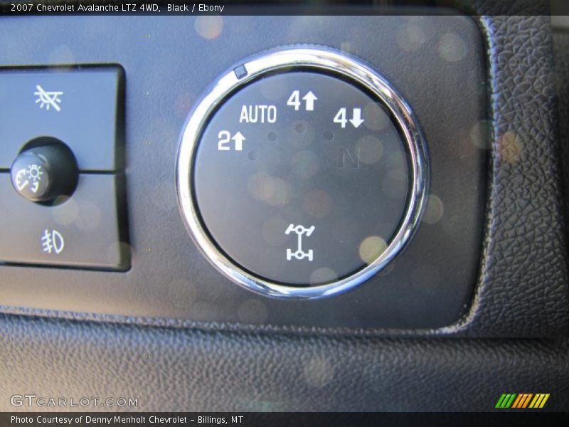 Black / Ebony 2007 Chevrolet Avalanche LTZ 4WD
