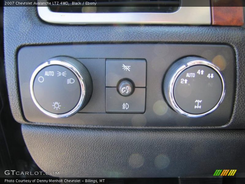 Black / Ebony 2007 Chevrolet Avalanche LTZ 4WD