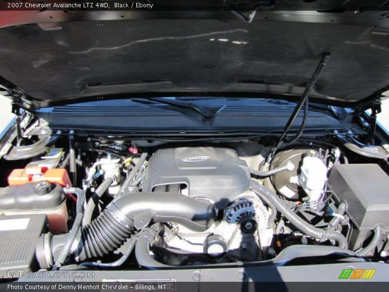 Black / Ebony 2007 Chevrolet Avalanche LTZ 4WD