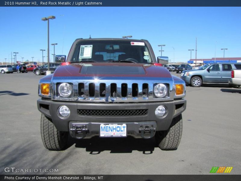 Red Rock Metallic / Light Cashmere 2010 Hummer H3