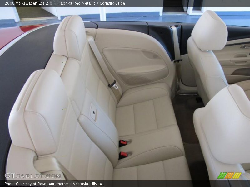 Paprika Red Metallic / Cornsilk Beige 2008 Volkswagen Eos 2.0T