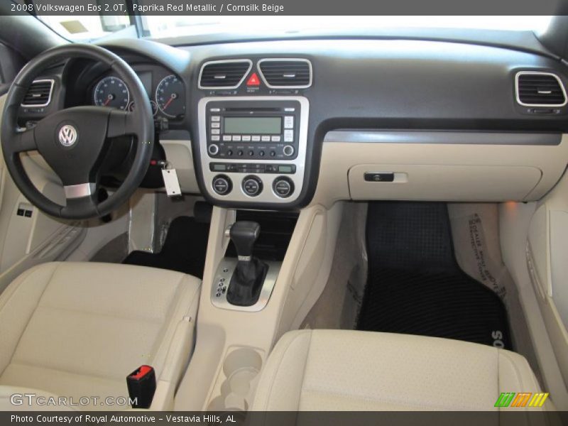 Paprika Red Metallic / Cornsilk Beige 2008 Volkswagen Eos 2.0T