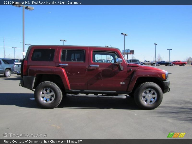 Red Rock Metallic / Light Cashmere 2010 Hummer H3