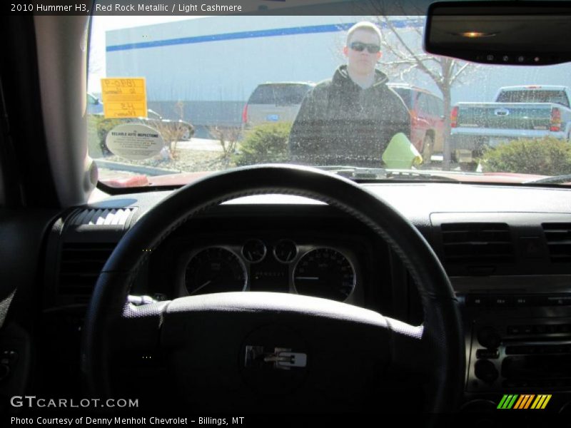 Red Rock Metallic / Light Cashmere 2010 Hummer H3