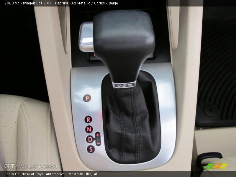 Paprika Red Metallic / Cornsilk Beige 2008 Volkswagen Eos 2.0T