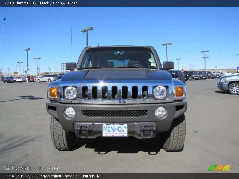 Black / Ebony/Pewter 2010 Hummer H3