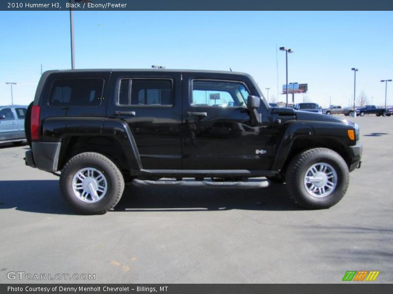 Black / Ebony/Pewter 2010 Hummer H3