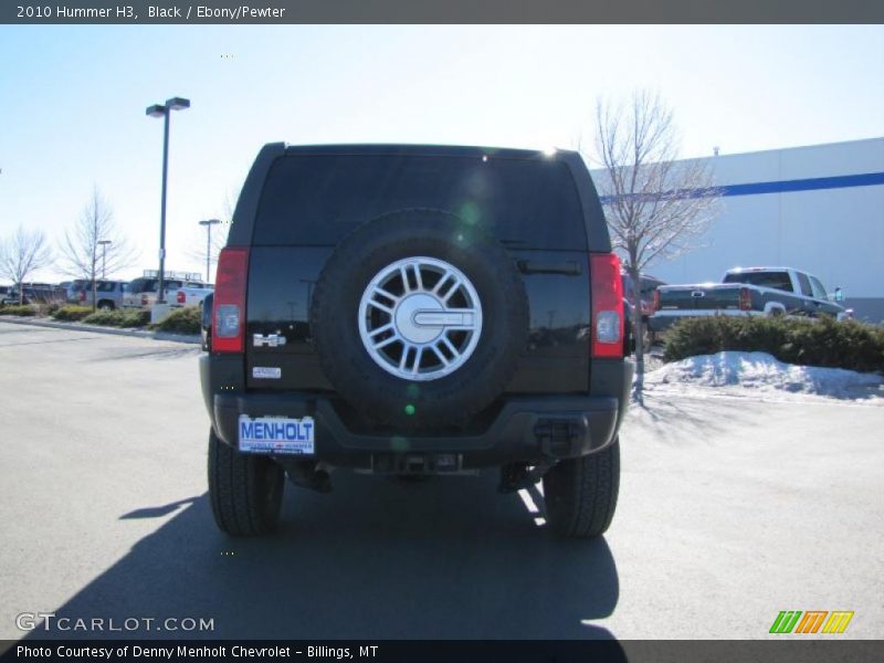 Black / Ebony/Pewter 2010 Hummer H3